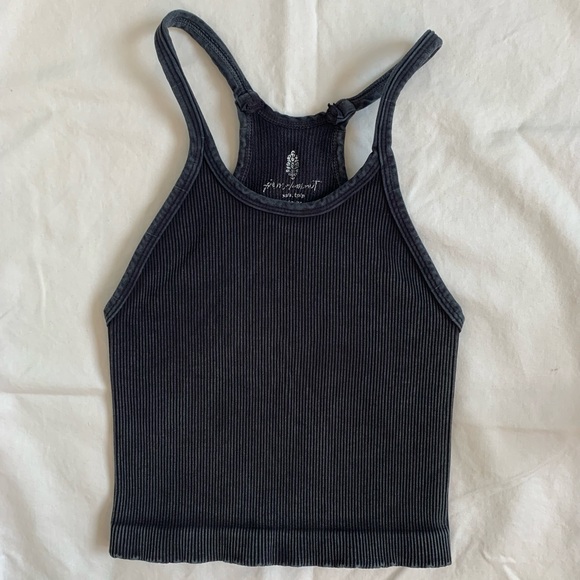 NEW Free People Movement Happiness Runs Long Crop Tank - Picture 5 of 12